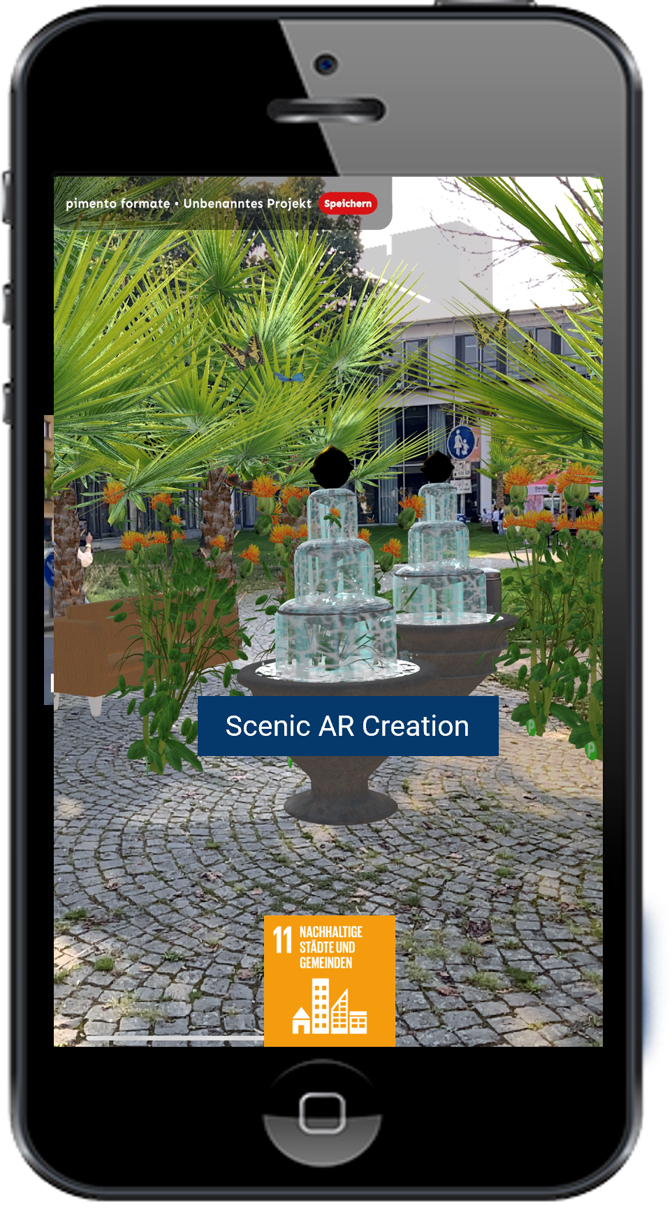 Augmented Reality Stadtplanung von pimento formate GmbH